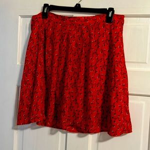 Old Navy Floral A-Line Mini Skirt- Size L